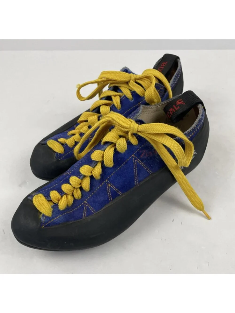Boreal Zephyr Rock Climbing Shoes US 6.5/UK 5.5/EUR 37.75 Fusion S2 Blue Yellow